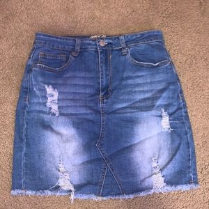 Women’s jean skirt